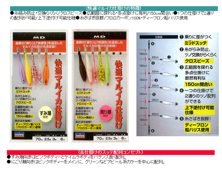 船 船釣り 便利goods 特価 快適マルイカ仕掛け A