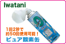 Iwatani ピュア酸素缶