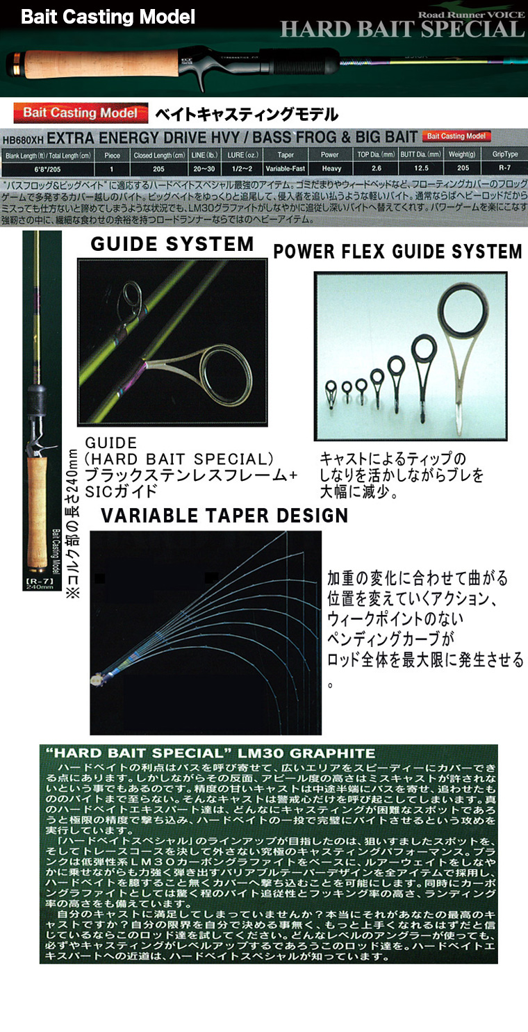 バス/バス釣り/ルアー/バスフィッシング/ベイト用ロッド/【ルアー1個