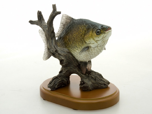 ハンドメイド　38cmヘラブナ へら鮒　フィギュア　レプリカ　オブジェ　釣り ハンドメイド 手作り 38cmヘラブナ 鮒 魚模型 フィギュア