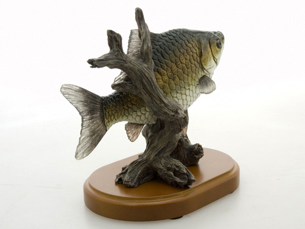 ハンドメイド　38cmヘラブナ へら鮒　フィギュア　レプリカ　オブジェ　釣り ハンドメイド 38cmヘラブナ へら鮒 フィギュア レプリカ
