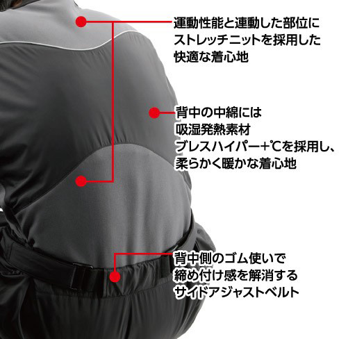 磯/磯釣り/防寒・防水ウェア/【13シ防S】ブレスハイパー＋℃サーマル