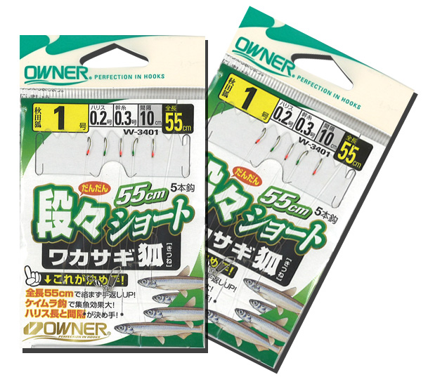 ワカサギ/ワカサギ釣り/仕掛け/【店頭在庫限り】段々ショートワカサギ