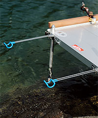 銀閣　スノーピーク　ボール掛け、サイドハンガー、角木 snow peak銀閣サイドハンガー(S)２本セット AS-005