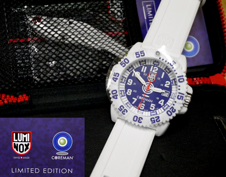 オンラインストア特売中 美品　Luminox 3057 Whiteout ルミノックス　ホワイトアウト 腕時計(アナログ)
