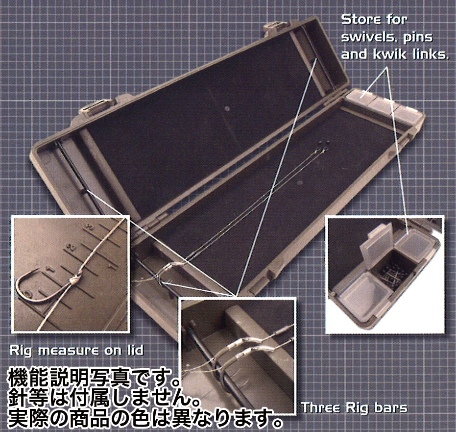 鯉 鯉釣り 仕掛け Korda ヘアリグケース Rig Safe
