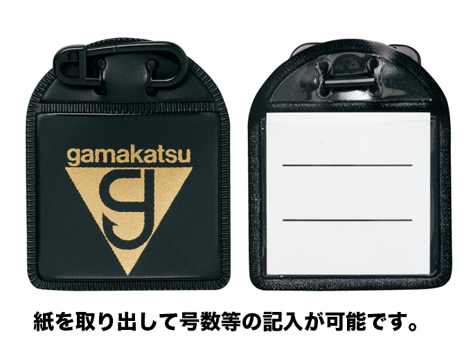 磯/磯釣り/便利グッズ/○2021 ネームホルダー（ニット竿袋用） GM-2416