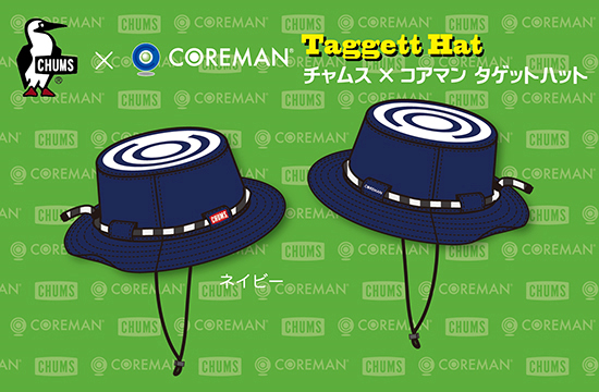へら/へら釣り/帽子/コアマン×チャムス タゲットハット 【YT】