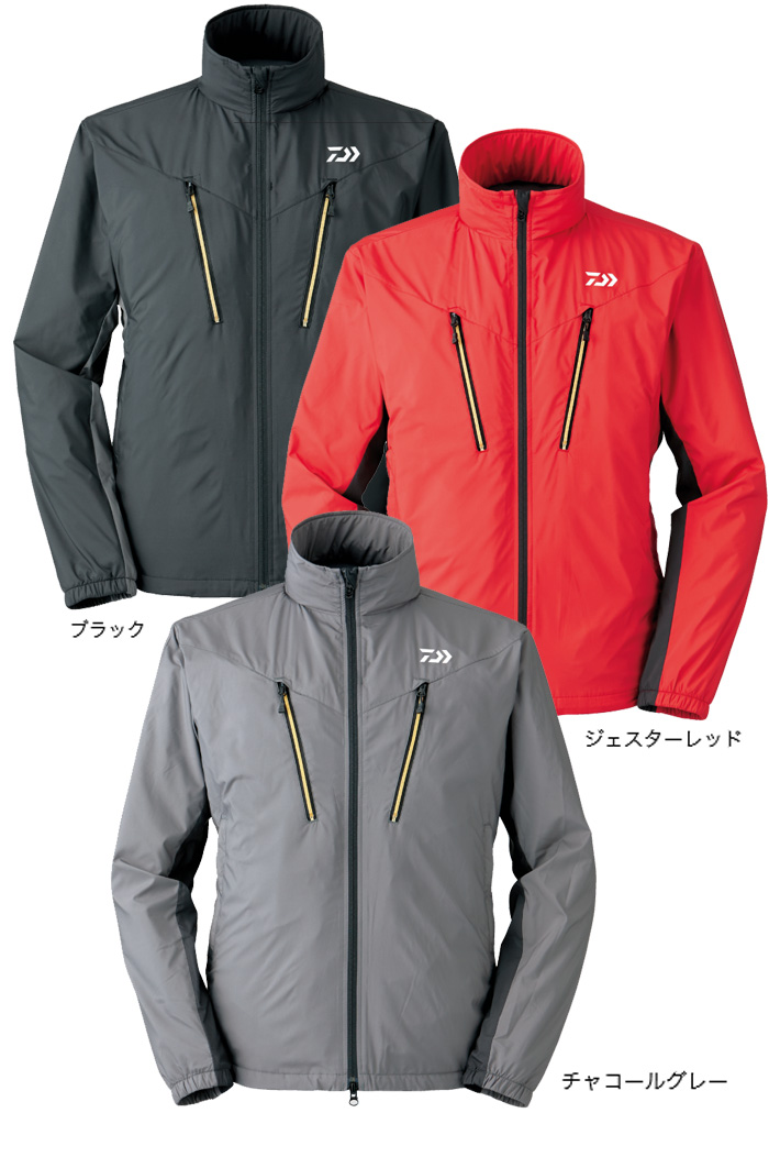2022公式店舗 数量限定特価 半額 55％OFF ダイワ DAIWA プリマロフト ハーフジップアップジャケット DJ-5104 ブルー S  フィッシングギア スポーツウェア materialworldblog.com