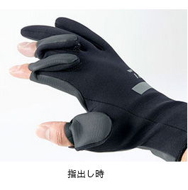 防寒 防水ウェア 防寒グローブ Dg Dg 008w フルカバーグローブ 3本カット