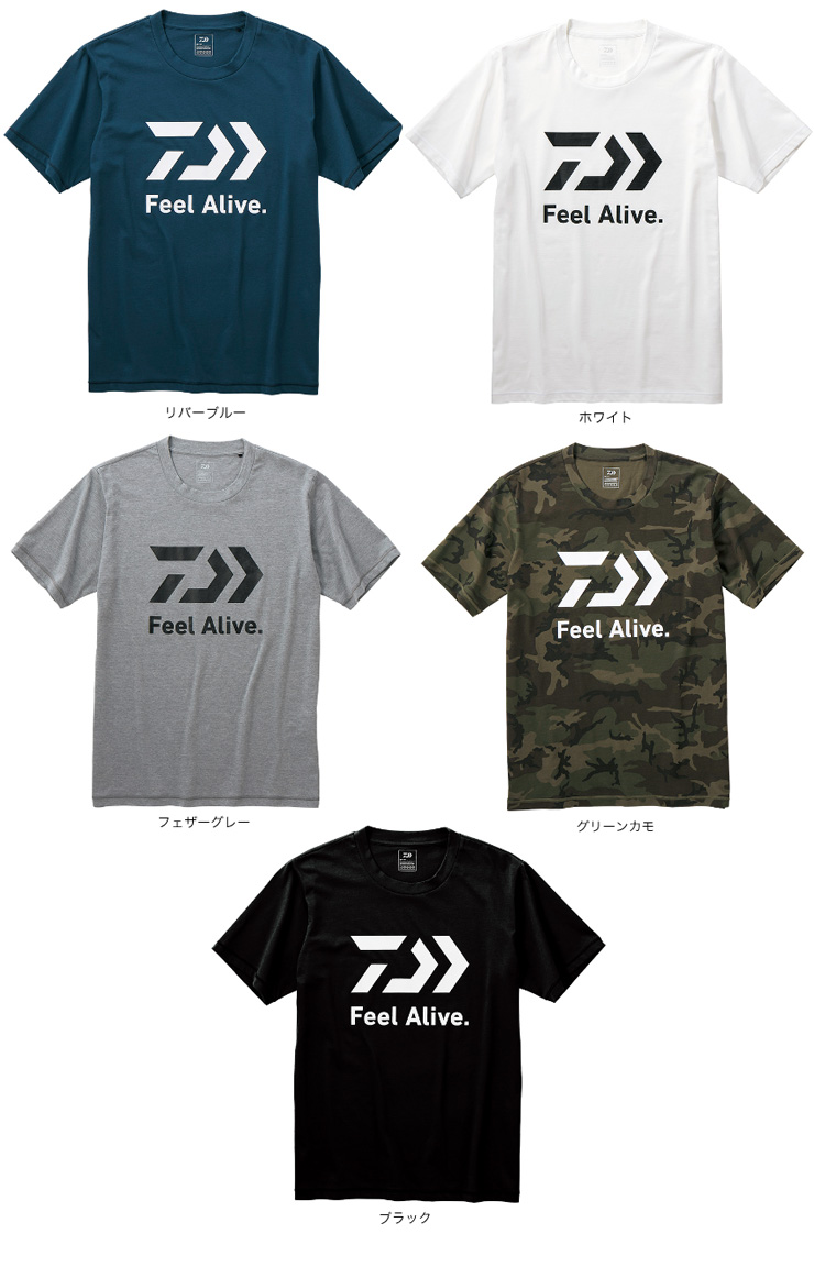 要エントリー ダイワ ショートスリーブfeel Alive Tシャツ