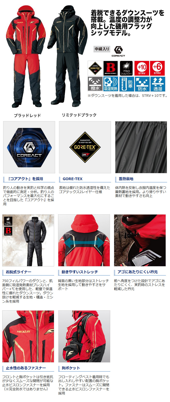 防寒・防水ウェア/防寒スーツ/特価 NEXUS・GORE-TEX ウォームスーツ 