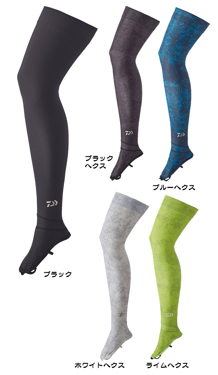 鮎釣り用品ニューアイテム タモ クールレッグカバー ソールレスタイプ Da 530