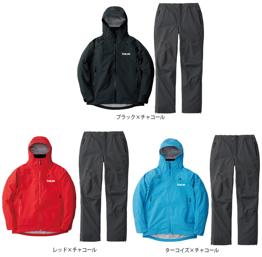 鮎釣り用品ニューアイテム レインウェア レインスーツ Suw 901