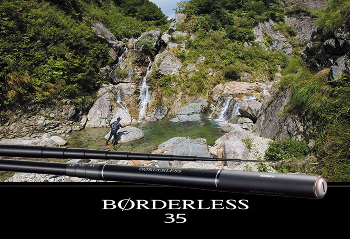 渓流/渓流釣り/小継ロッド/【OUTLET】ボーダレス 35 GL［BORDERLESS 35