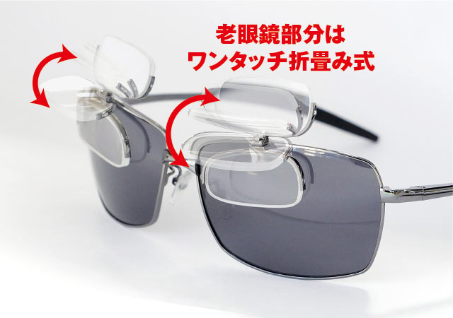 【鮎釣り|鮎竿|偏光グラス|視泉堂|冒険王|老眼鏡】冒険王 シフトアップシニア U