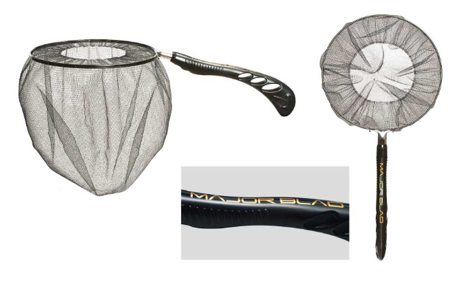 SHIMOTSUKE(シモツケ) MJB 激流振子巾着手網25SK 5mm網 ブラック 下野