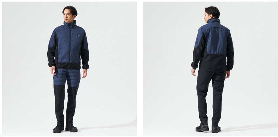 ダイワ DJ-2324 サーモフーディジャケット ブラック ダウン XL ダイワ