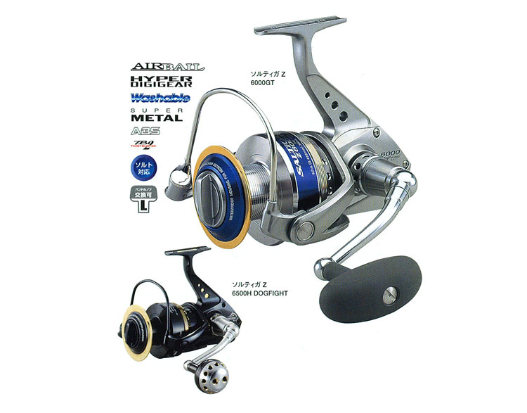 一つテンヤ/スピニングリール/☆2011☆ソルティガ Z 4000H/4500H