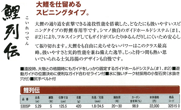 鯉,鯉釣り/ロッド（その他）/○2014○鯉列伝