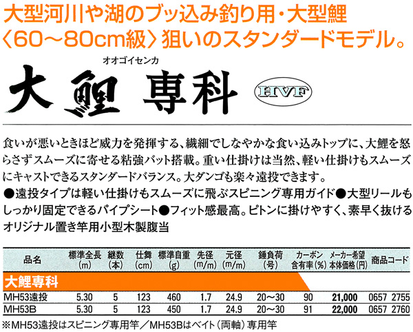 鯉,鯉釣り/ロッド(その他)/○2013○大鯉専科